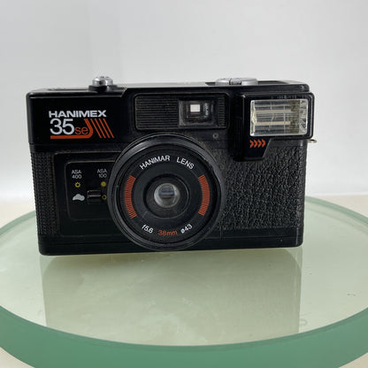 Hanimex 35se 38mm film camera lomo black vintage collectible #8571
