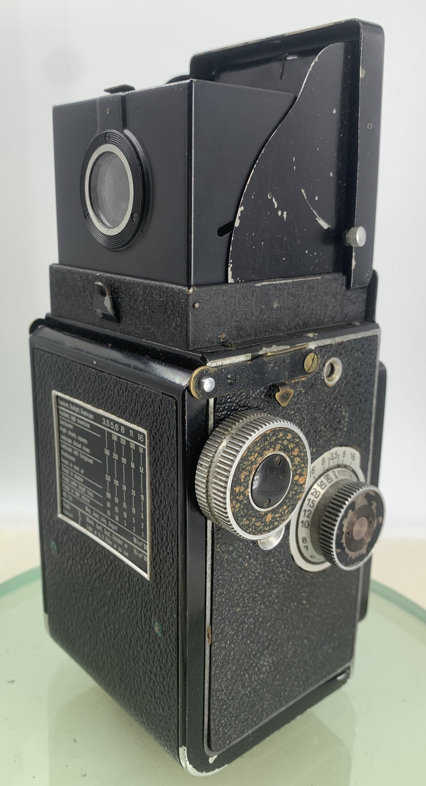 Rollei Rolleicord II 120 Film 6x6cm TLR Camera with Triotar  Lens + Case #3006