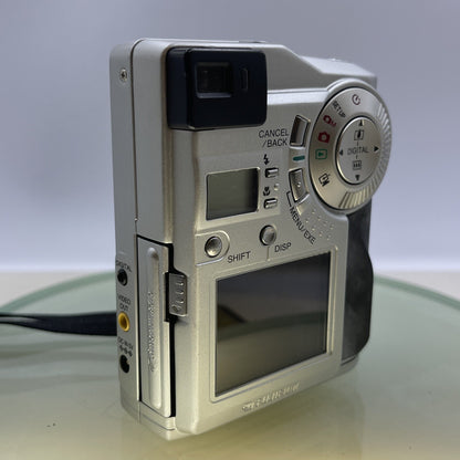 Fujifilm MX-2700 Zoom 2.3MP Compact Digital Camera Silver Tested NO BATTERY #1184