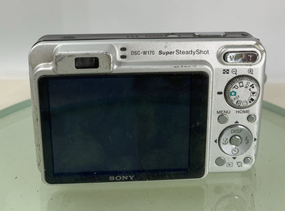 Sony Cyber Shot DSC-W170 10.1 MP Digital Camera WITH CHARGER TESTED - 4515