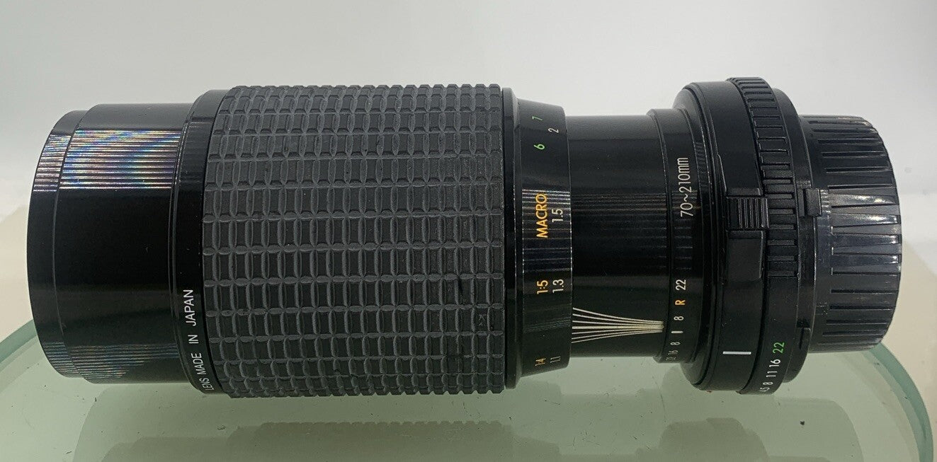 Minolta Sigma Zoom - K2 70-210mm 1:4.5 Multi-Coated Lens Vintage TESTED - 6225