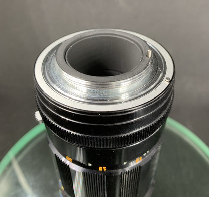 {SERVICED} OLYMPUS f/200mm 1:4 AUTO-T E.ZUIKO With Cap & Case#1545