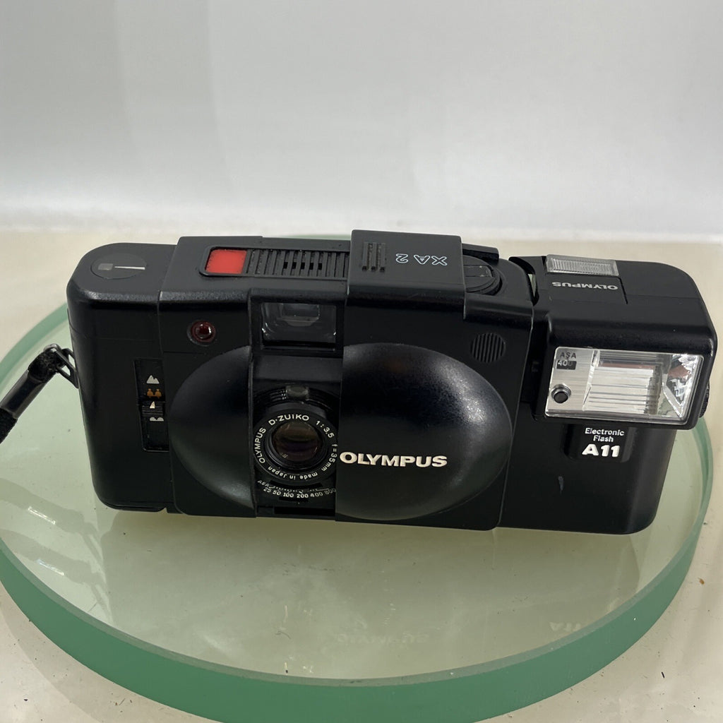 OLYMPUS XA2 Electronic Flash A11 D.ZUIKO 35mm f3.5 TESTED  POINT & SHOOT CAMERA9