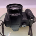 Panasonic Lumix DMC-FZ7  Digital Bridge Camera Leica 12x Zoom Charger+2GB #3665