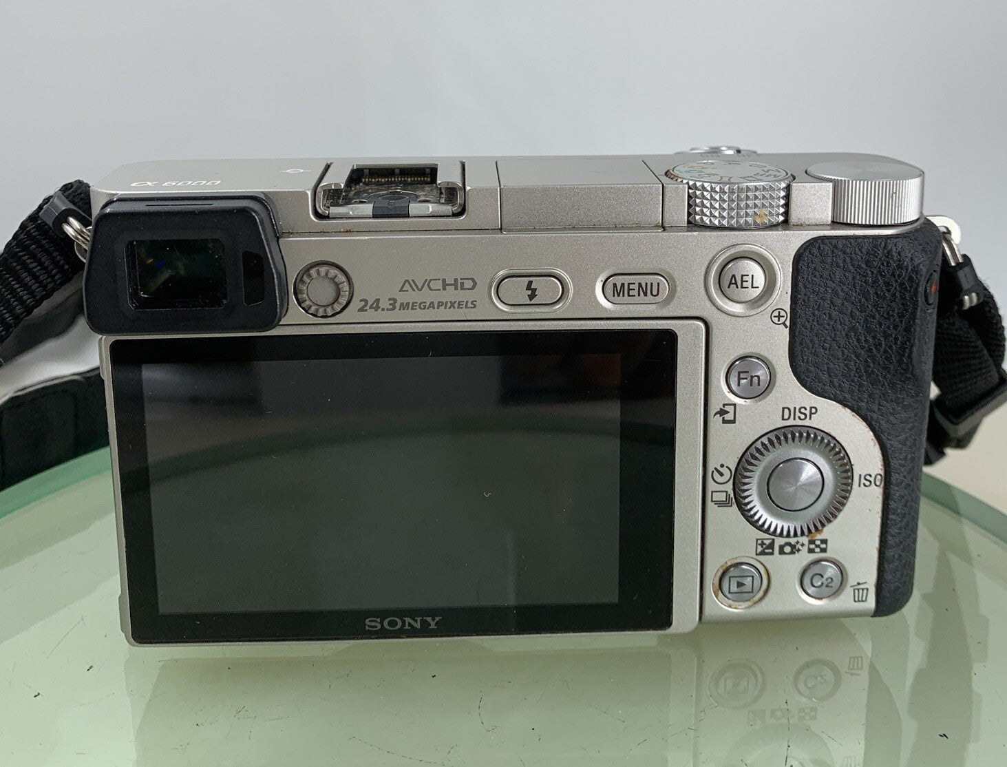 SONY APLHA A6000 GREY WITH CHARGER + COVER + WIRE PERFECTLY TESTED - 3715