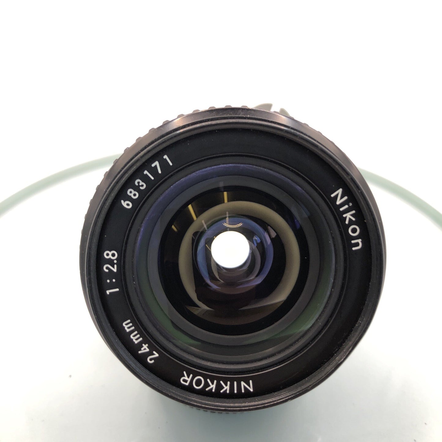 Nikon Nikkor 24mm f2.8 AIS Super Sharp Lens Mint Tested  WIDE LENS.  6237