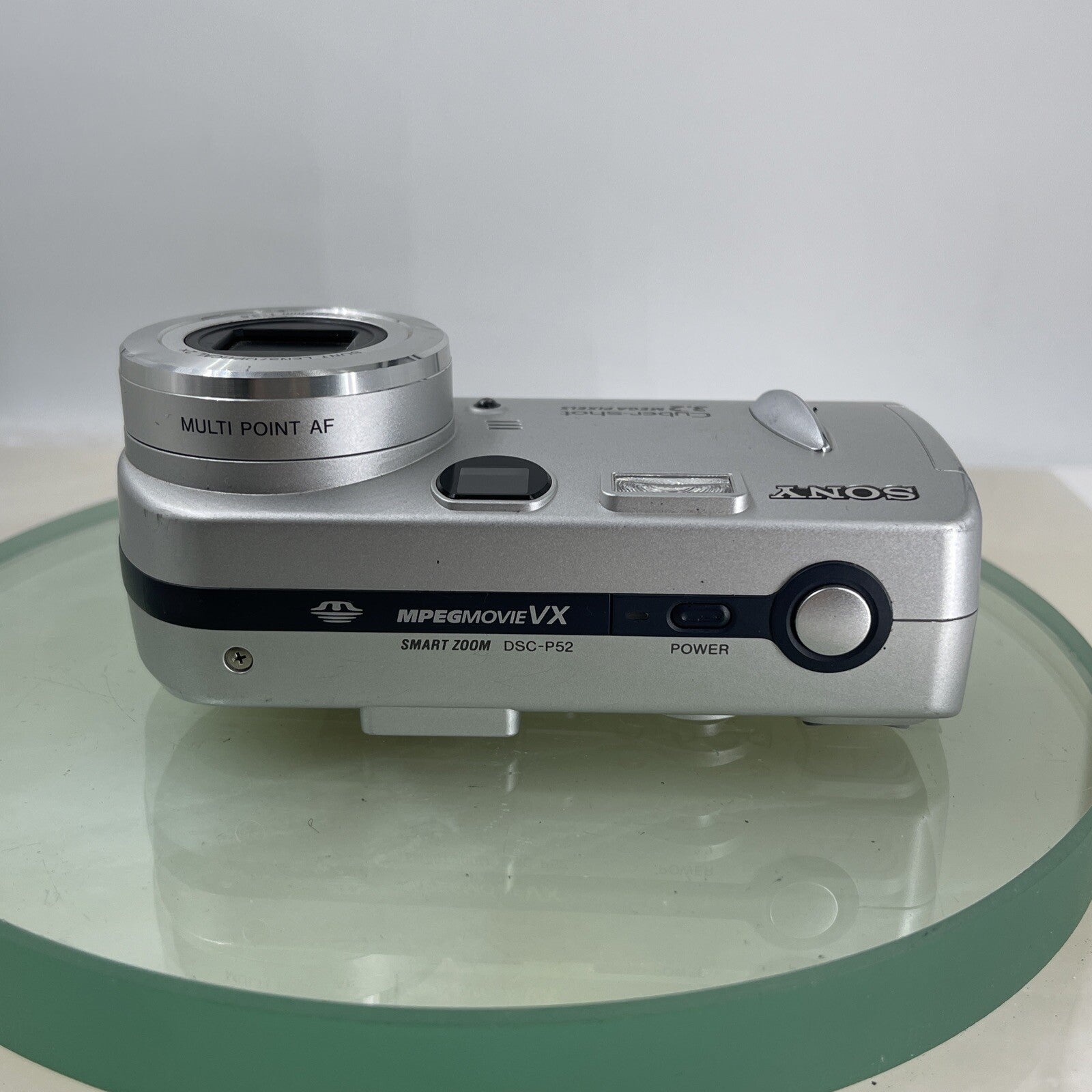 Sony Cyber-shot DSC-P52 3.2MP Digital Camera - Silver 16MB Memory Card #6776