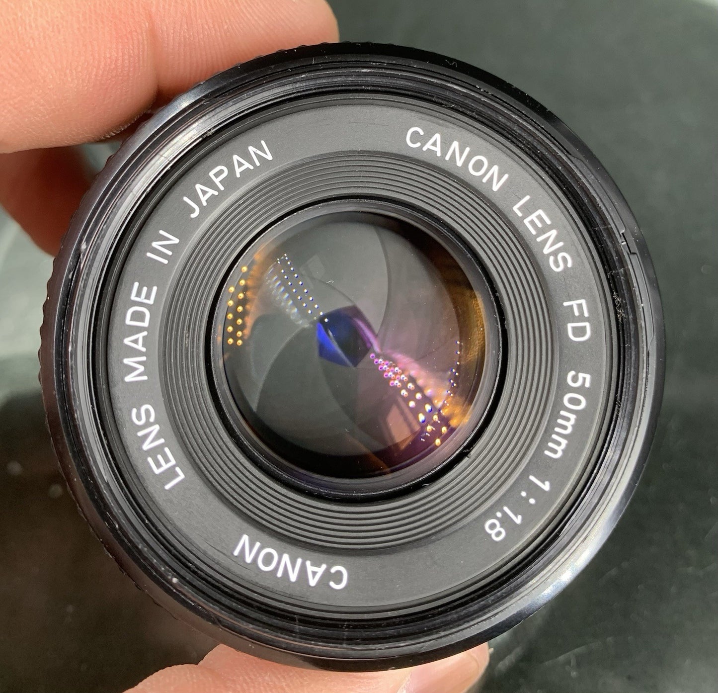 {SERVICED} Canon FD 50mm 1:1.8 Lens Mint & Clean2