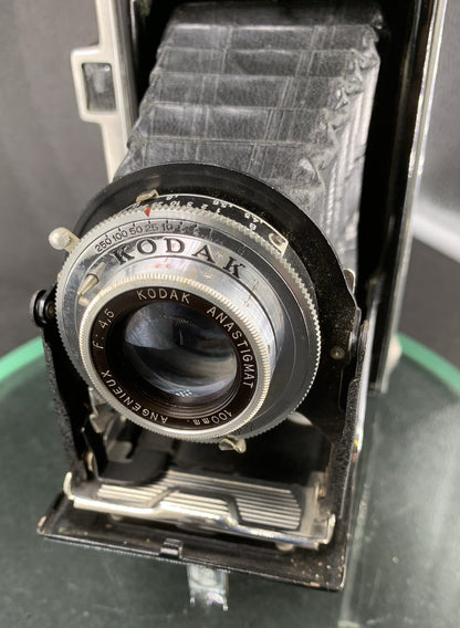 Kodak 3.5 Model 40 Camera With Angenieux Anastigmat Lens 100mm#8767