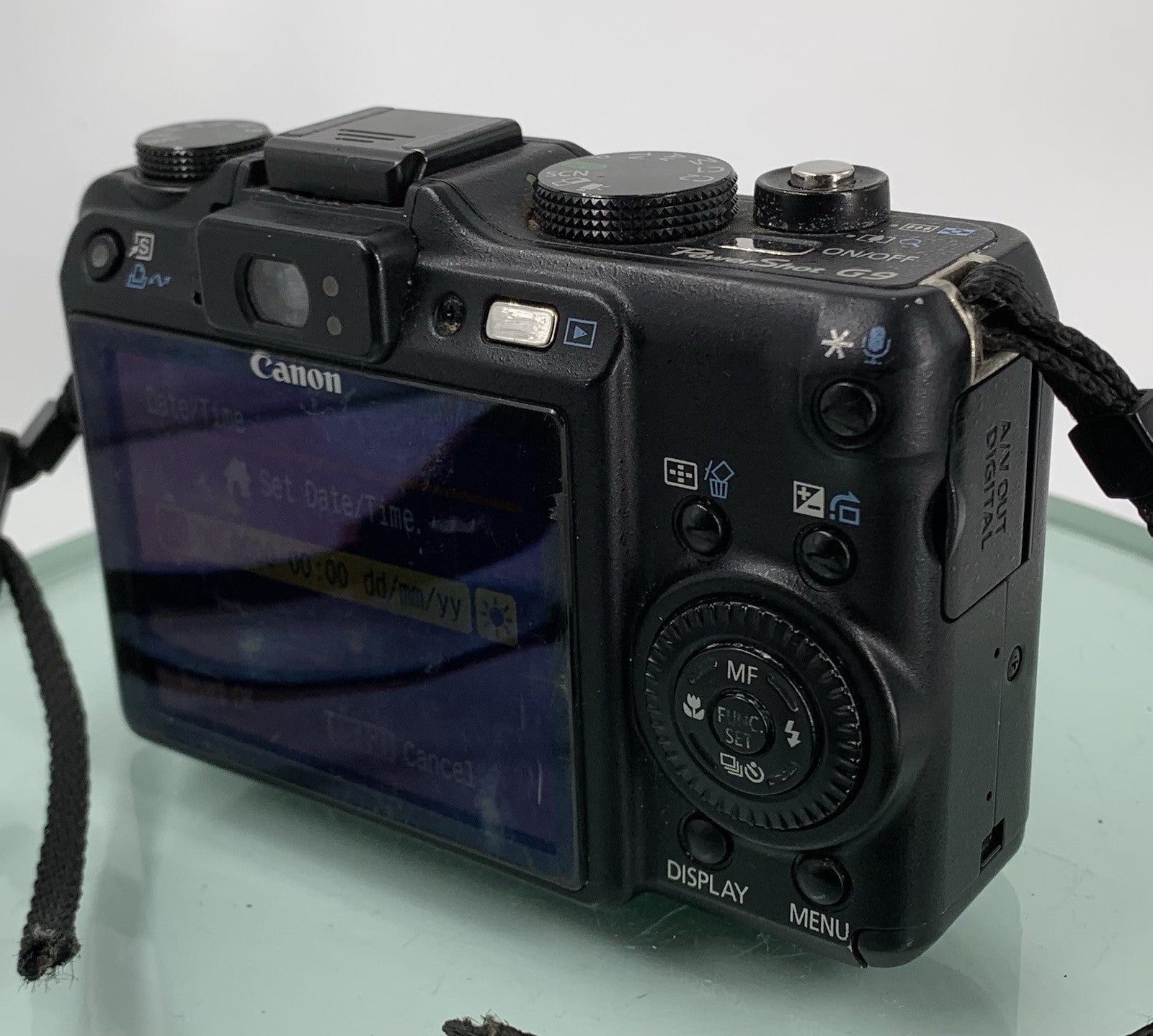 Canon Powershot G9 Digital Camera (12MP, 6x optical) Zoom+Charger+Case+Tested7855