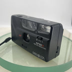 Minolta AF101R 35mm Film Point and Shoot Camera Black With Case #5432