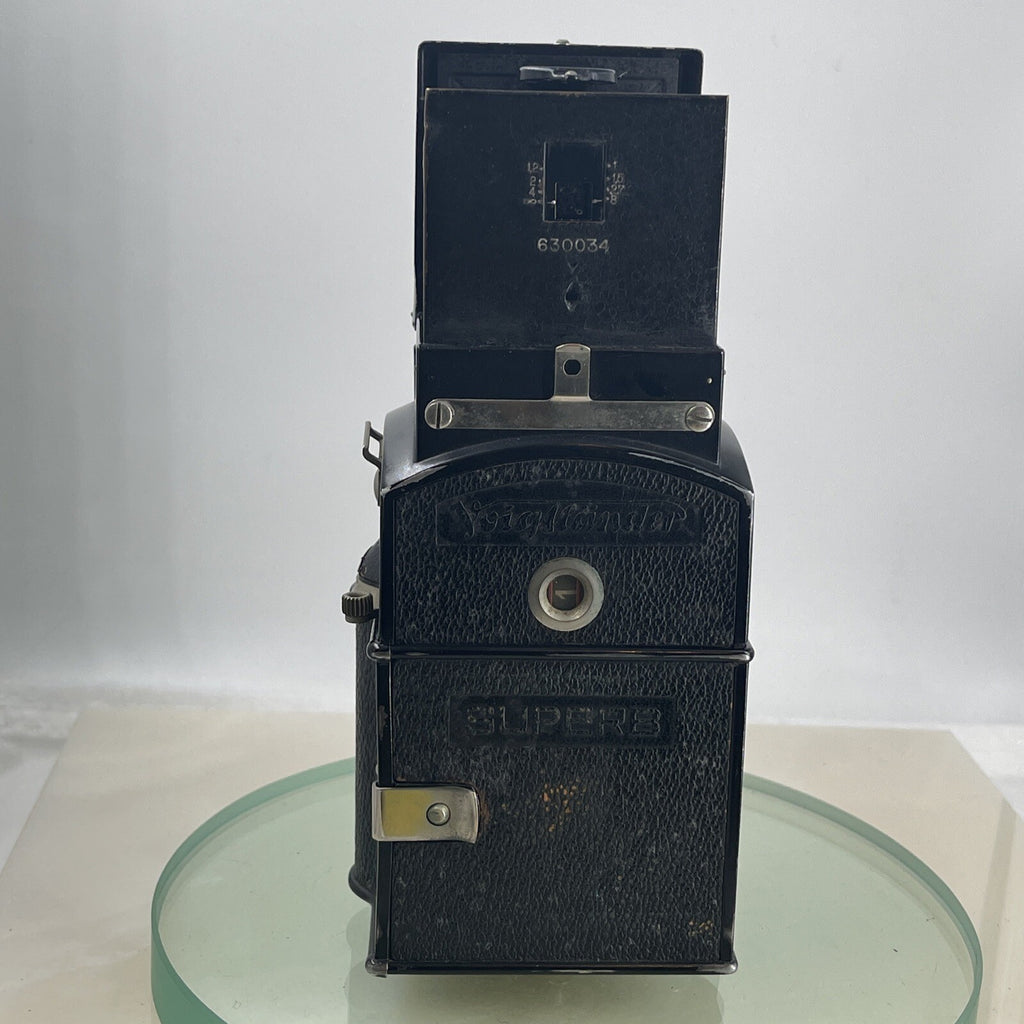 Collectible camera Voigtlander SUPER B 6 x 6.Skopar 3.5/75mm Lens 1934WORKS #4795