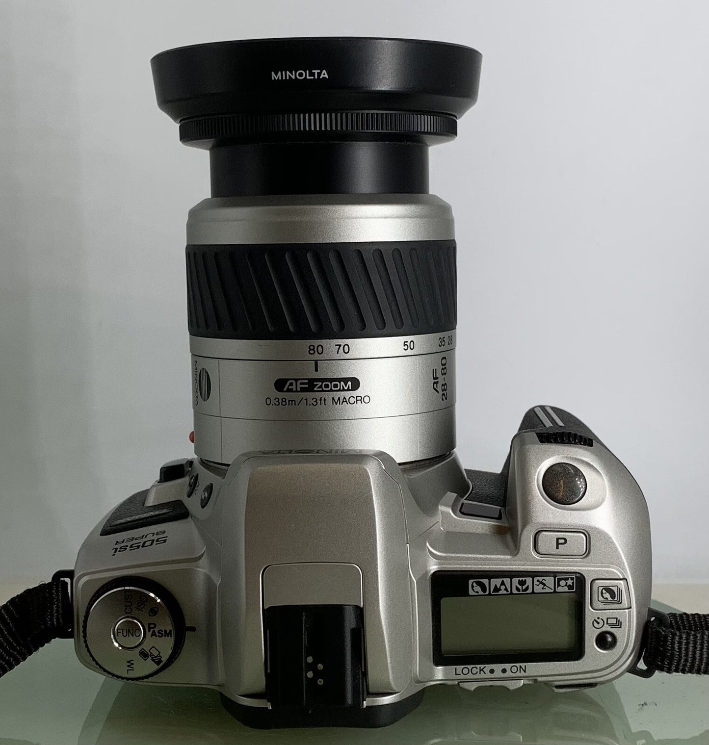MINOLTA DYNAX 505si SUPER 35MM FILM SLR CAMERA & MINOLTA 28-80MM LENS+TESTED -119