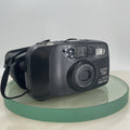 Pentax Espio 738 35mm Film Point and Shoot Camera Black Tested #6910