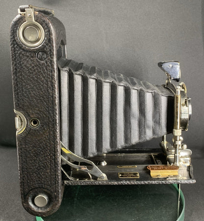 No.3-A Autographic Kodak Model C Antique 1910s Folding 122 Film Camera+BOX#3004