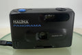 HALINA PANORAMA COMPACT 35MM FILM CAMERA WITH PANORAMIC LENS TESTED - 9880