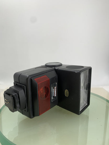 Cobra 440AF Shoe Mount Flash For CANON EOS FILM CAMERA BLACK TESTED - 4846