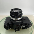 Olympus OM-2 Spot / Program SLR Camera+Olympus Zuiko  28mm f2.8 TESTED  #88312