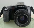Minolta Dynax 5000i + 35-70mm BLACK FILM CAMERA POINT AND SHOOT TESTED - 6501