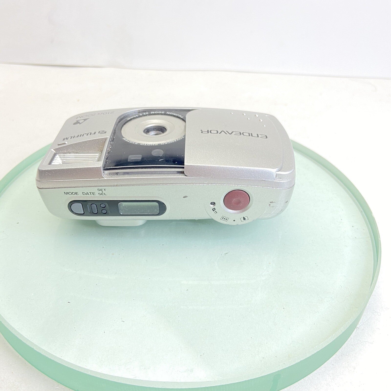 VINTAGE ENDEAVOR 210ix ZOOM FUJIFILM CAMERA WITH CASE, Great, TESTED #9424