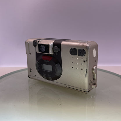 Samsung Rocas 300 Compact APS Film Camera Auto Macro 28-80mm 1:4.2-11 TESTED#3614