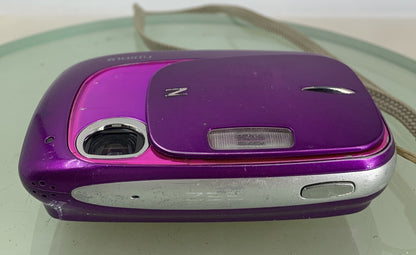 Fujifilm COMPACT DIGITAL CAMERA FinePix Z35 10.0MP Purple NO CARD Tested- 5078