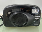 Yashica Acclaim Zoom 300 Kyocera Vintage Film Camera BLACK GOOD - TESTED - 3401