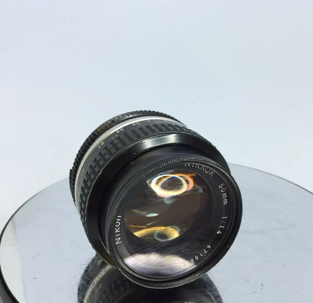 Nikon Nikkor 50 mm F/1.4 Mf AI Lens 1983 EXCELLENT RARE LENS #5690