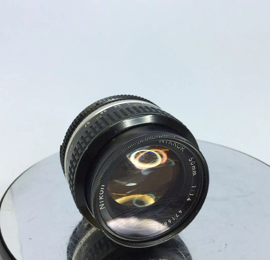 Nikon Nikkor 50 mm F/1.4 Mf AI Lens 1983 EXCELLENT RARE LENS #5690