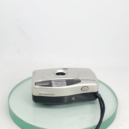 FUJIFILM 20 AUTO Big Finder  APS FILM CAMERA ~AUTO FLASH TESTED #2284