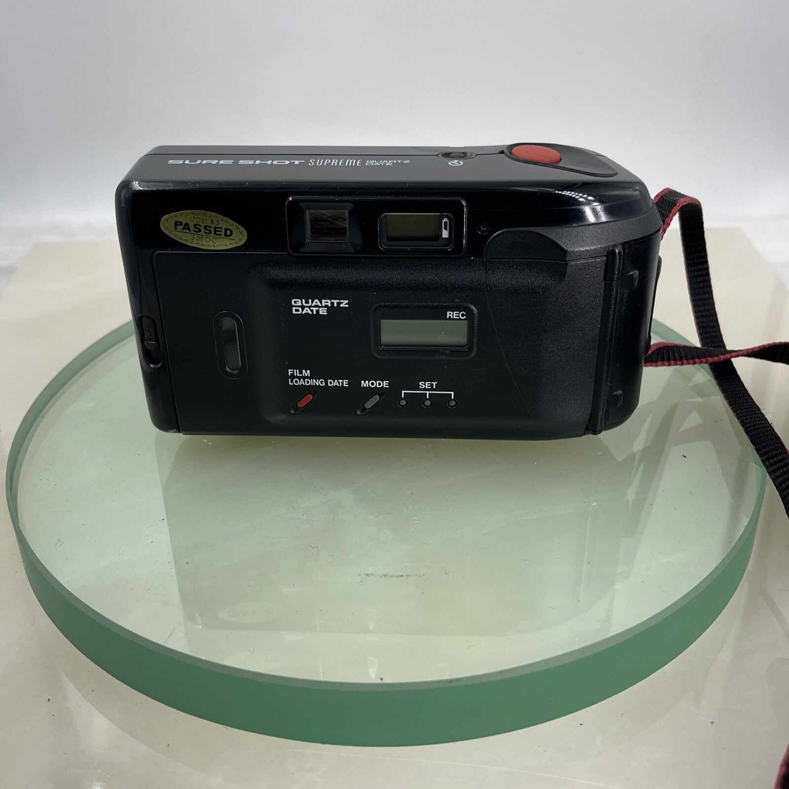 Canon Sure Shot Supreme Quartz Date 35mm Point & Shoot Camera Exc Working N MINT4