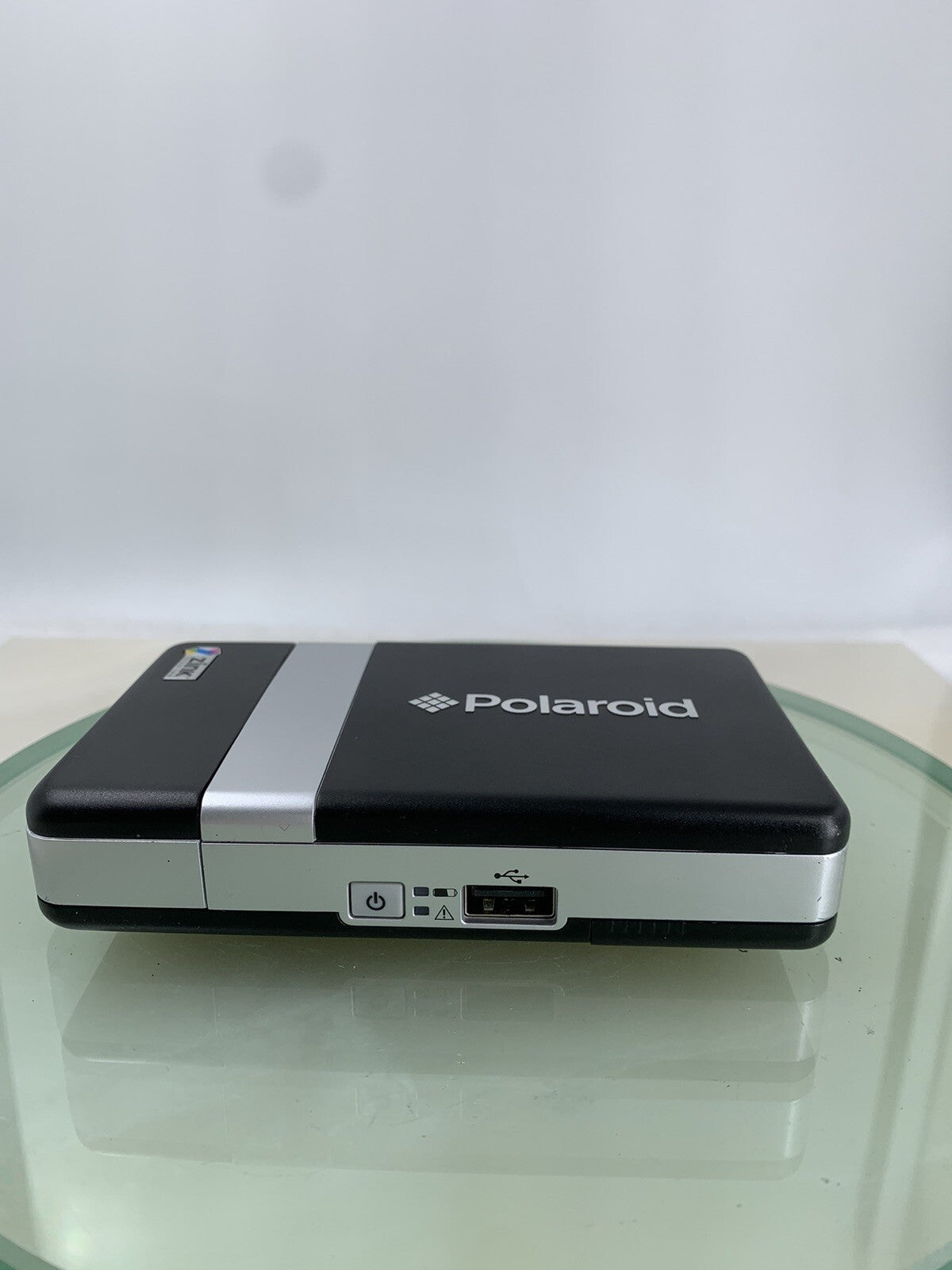 Polaroid Zip Digital Instant Photo ZINK Printer Portable BLACK TESTED - 3915