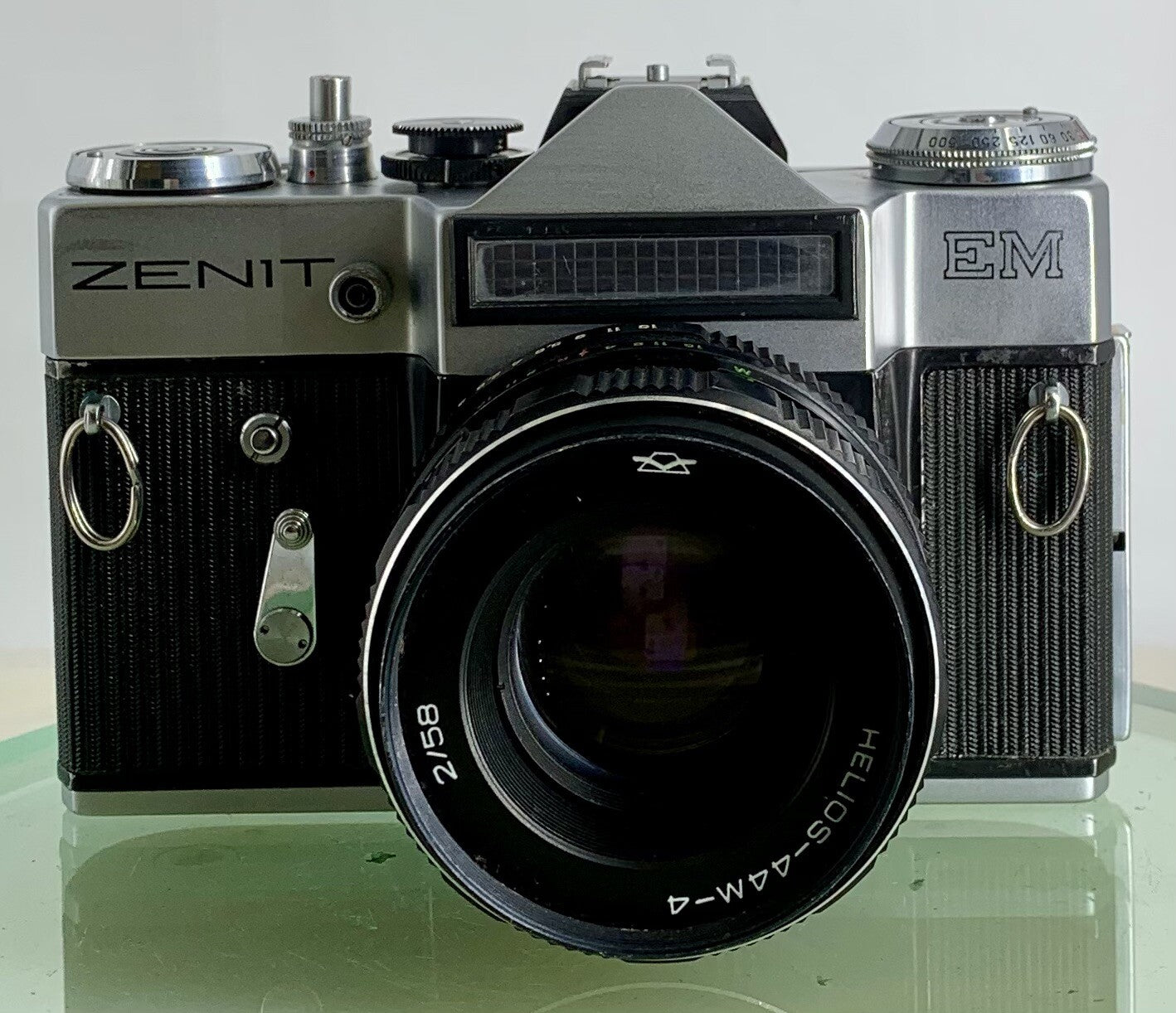 Vintage USSR "ZENIT-EM" SLR Camera + HELIOS-44M-4 Lens 2/58 + Tested - 3391