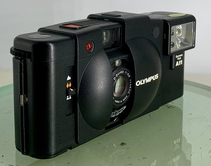 OLYMPUS XA2 Electronic Flash A11 D.ZUIKO 35mm f3.5 TESTED  POINT & SHOOT CAMERA2
