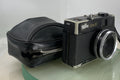 Prinz 35E 35mm Rangefinder Camera. BLACK WITH COVER  - TESTED - 9720