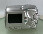 OLYMPUS FE-115 5.0 MP DIGITAL CAMERA SILVER NO CHARGER NO CARD TESTED - 2555
