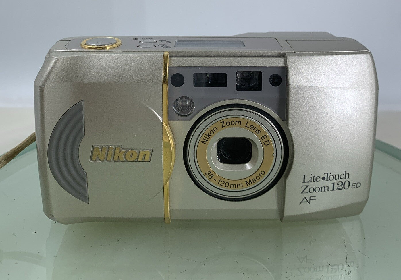 Nikon Lite Touch Zoom 120 AF SILVER COMPACT FILM & SHOOT CAMERA TESTED - 6641