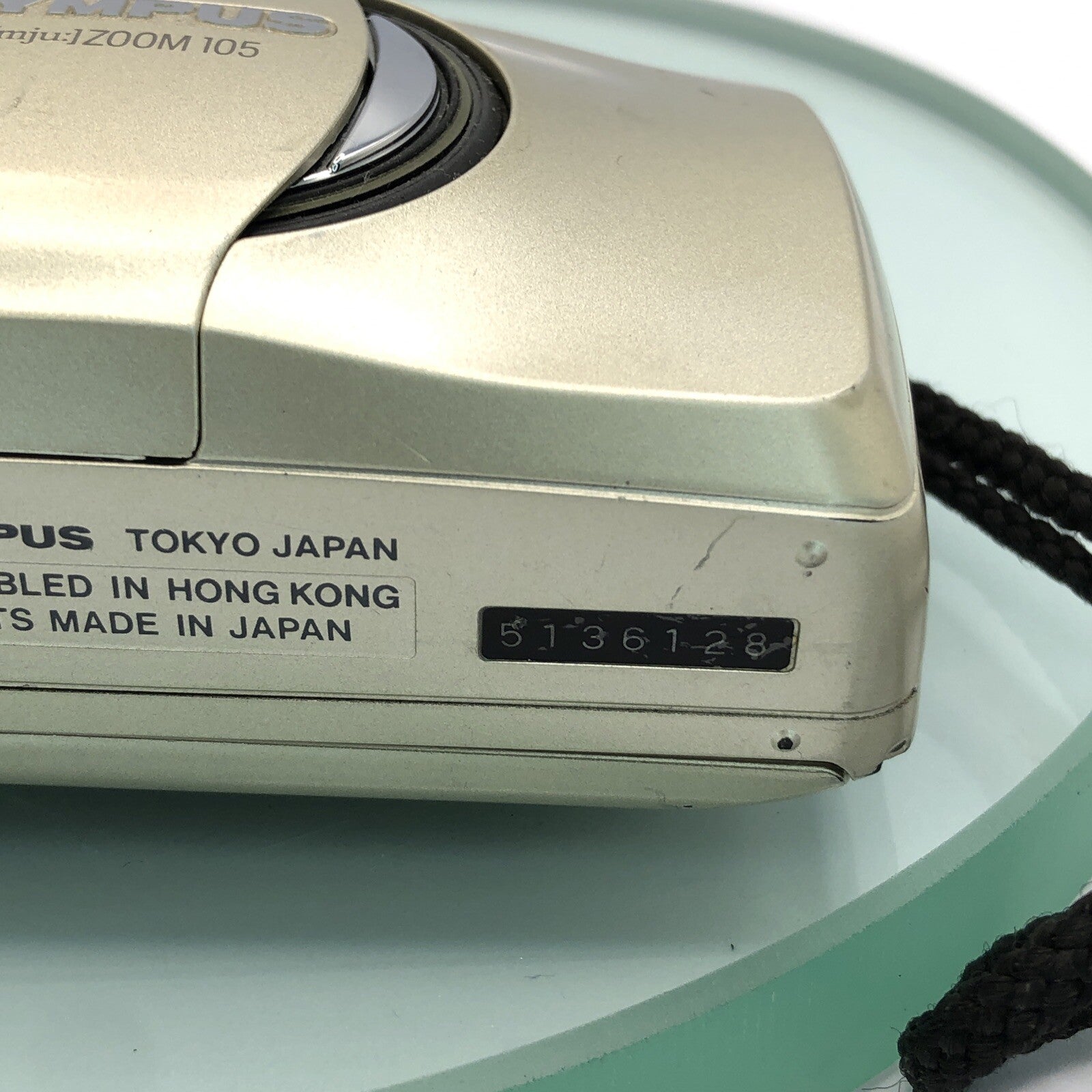 Olympus Mju Zoom 105 35mm 38-105mm Lens Weatherproof Camera-Quartz DateTESTED6218