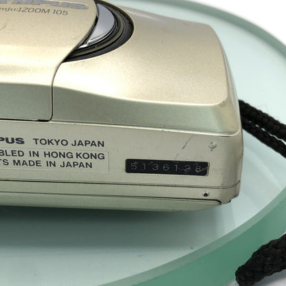 Olympus Mju Zoom 105 35mm 38-105mm Lens Weatherproof Camera-Quartz DateTESTED6218