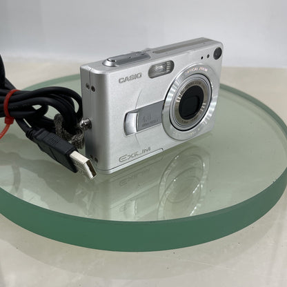 Casio Digital Camera Exilim EX-Z55 5.0MP Silver Tested #7150