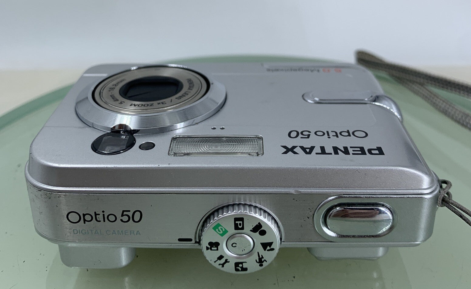 Pentax Optio 50 5.0MP COMPACT DIGITAL CAMERA WITHOUT CHARGER- Tested - 3397