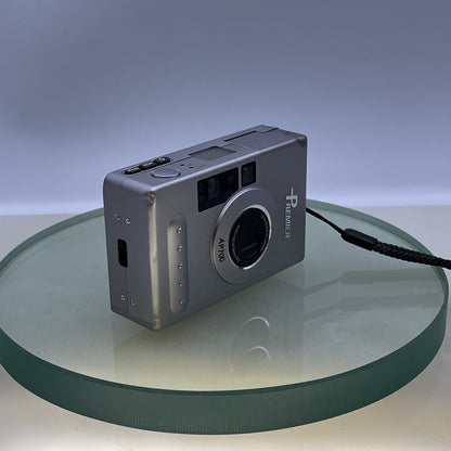 Chinon AP700 Compact Film Camera With Carry Case Tested Works well #5591