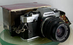 Olympus Om20 35mm slr film camera With 35-70mm f3.5-4.5 Boxed Olympus Lens, 2110