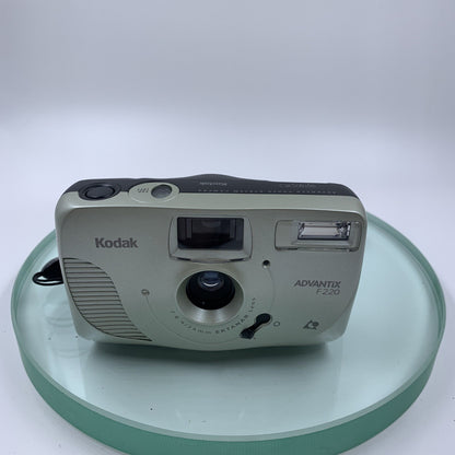 Kodak Advantix F220 APS Film Camera 6.4/24mm EKTANAR Lens # VGC  # TESTED # 7852