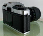 Olympus Om20 35mm slr film camera + Miranda 28-70mm 1:3.5-4.8 Lens TESTED #3463