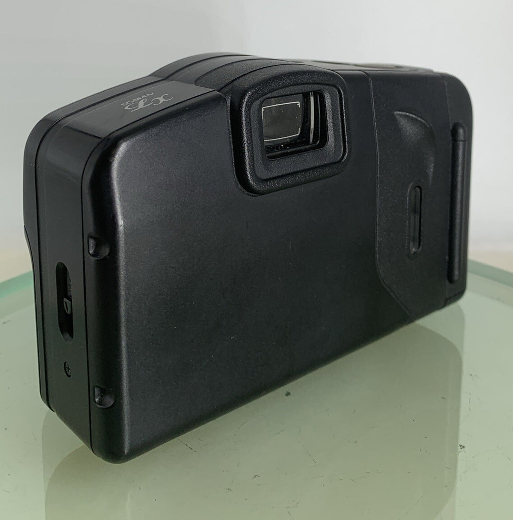 Canon Snappy LX ii 35mm Film Point and Shoot Camera BLACK CLEAN TESTED - 7204