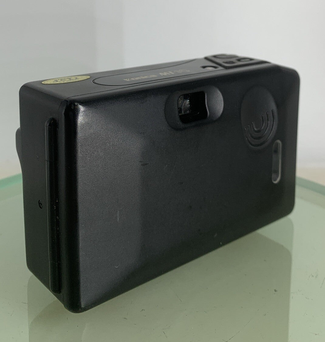 Konica MT-10 35mm Film Point and Shoot Camera Black NO BATTERY - TESTED - 6234