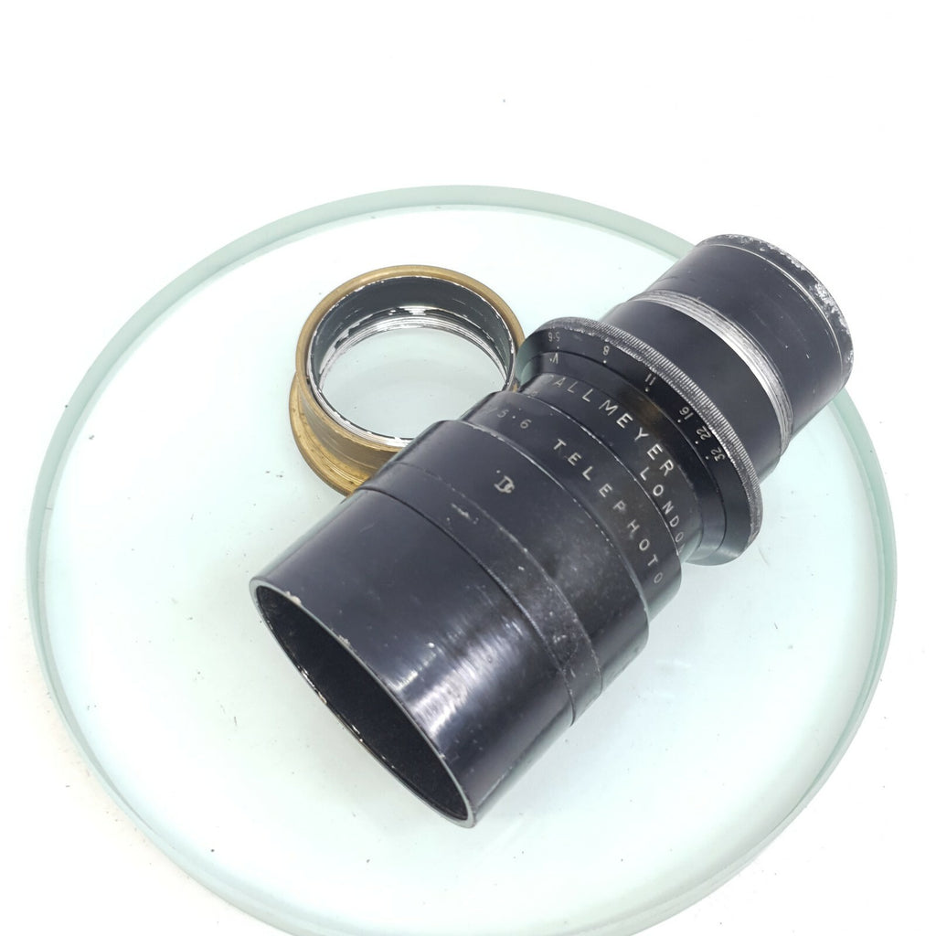 Dallmeyer 12'' f/5.6 Telephoto Lens, serial no. 515378, barrel F-G,INSPECTED#4974