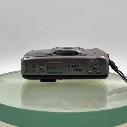 VINTAGE FUJIFILM FOTONEX 200ix  ZOOM APS CAMERA c.1990's TESTED #8056