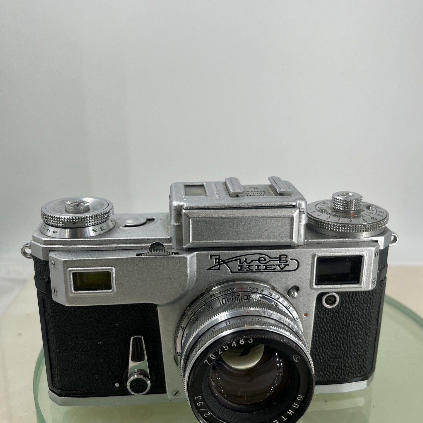 Kiev-IIIa KIEV-3 Russian USSR 35mm Camera Jupiter-8m 50mm f/2 Lens  tested #4542